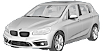 BMW F45 B2432 Fault Code